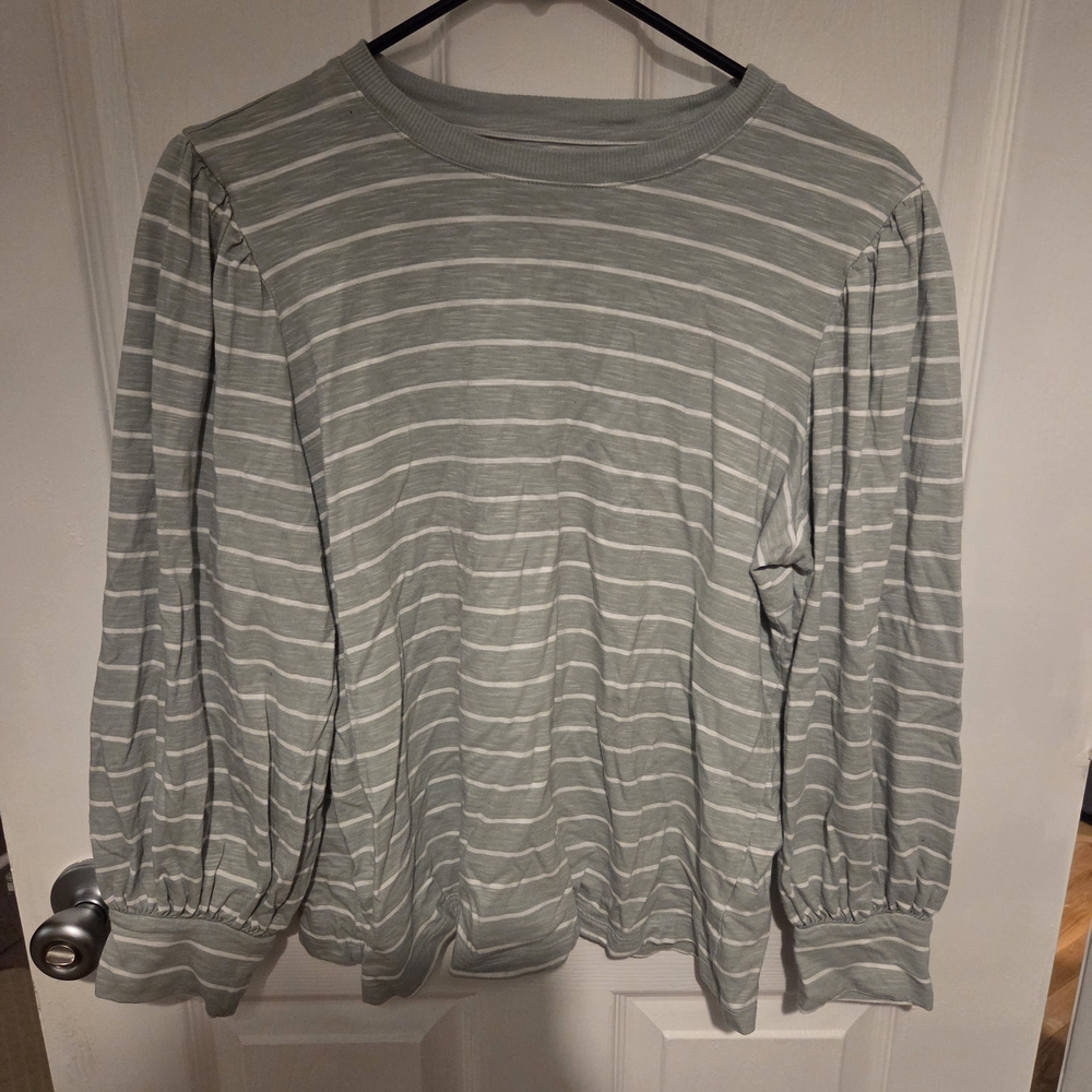 Striped Green Shirt